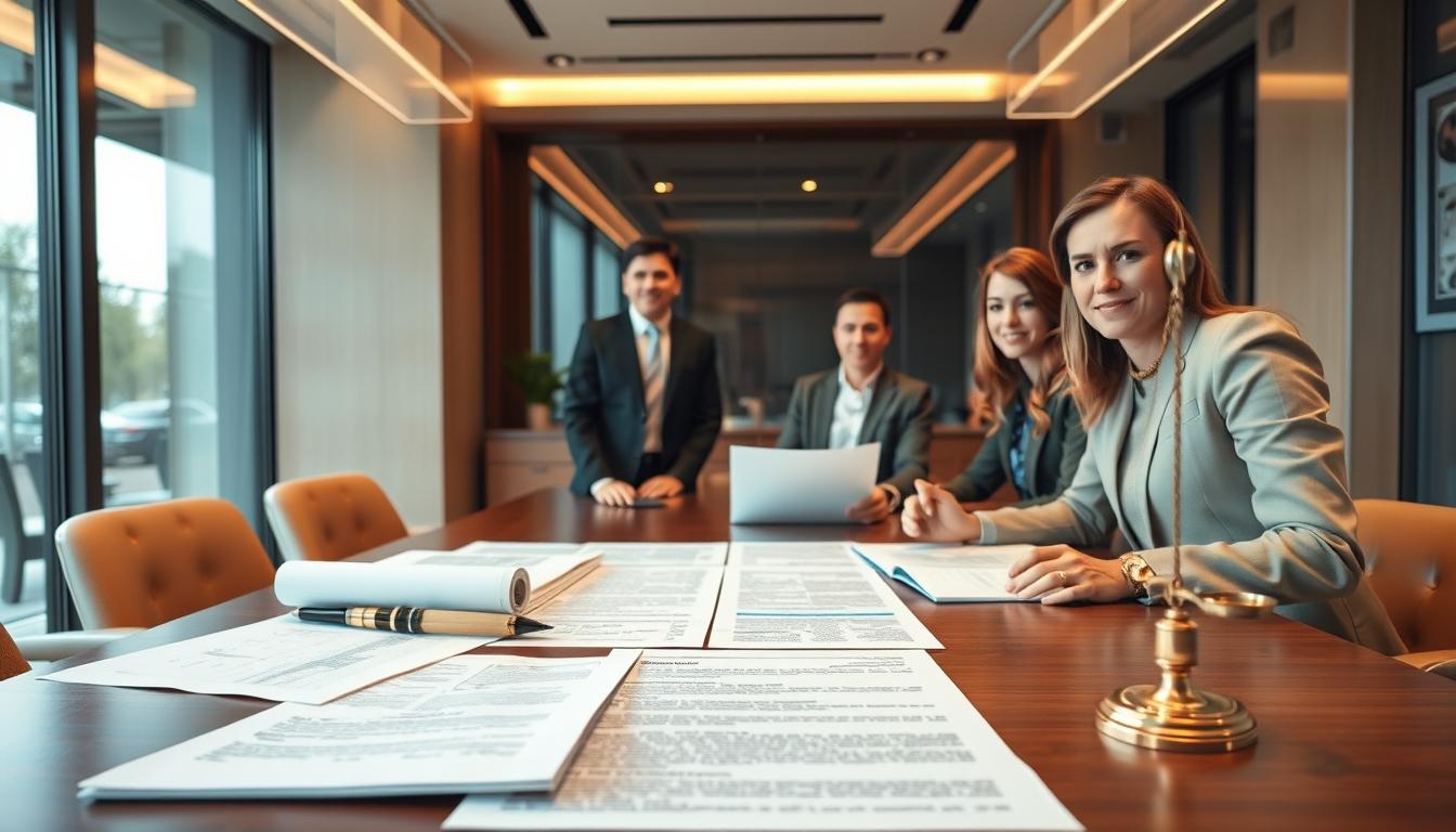 Business contract documents